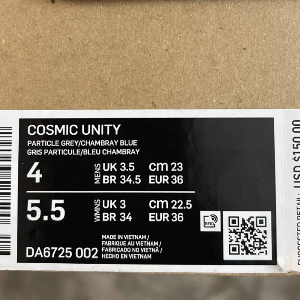 COSMIC UNITY 'SPACE HIPPIE' - Womens Size 5.5/Mens 4 (NWT) --- UNISEX - Picture 8 of 8